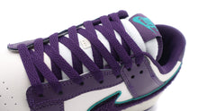 画像をギャラリービューアに読み込む, NIKE DUNK LOW RETRO UNIVERSITY "CHENILLE SWOOSH" SAIL/GRAND PURPLE/NEPTUNE GREEN 6