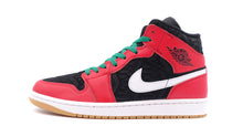 画像をギャラリービューアに読み込む, JORDAN BRAND AIR JORDAN 1 MID SE &quot;MICHAEL JORDAN&quot; BLACK/FIRE RED/WHITE/MALACHITE 3
