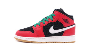 JORDAN BRAND AIR JORDAN 1 MID SE GS "MICHAEL JORDAN" BLACK/FIRE RED/WHITE/MALACHITE 3