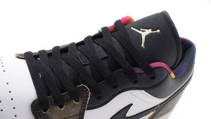 JORDAN BRAND AIR JORDAN 1 LOW SE "MICHAEL JORDAN" BLACK/WHITE ONYX/WHITE/SAIL 6