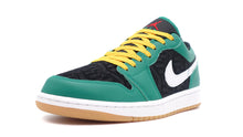 画像をギャラリービューアに読み込む, JORDAN BRAND AIR JORDAN 1 LOW SE &quot;MICHAEL JORDAN&quot; MALACHITE/FIRE RED/BLACK/TAXI 1