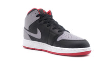 画像をギャラリービューアに読み込む, JORDAN BRAND AIR JORDAN 1 MID GS &quot;MICHAEL JORDAN&quot; BLACK/CEMENT GREY/FIRE RED/WHITE 5