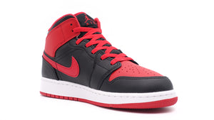 JORDAN BRAND AIR JORDAN 1 MID GS "MICHAEL JORDAN" BLACK/FIRE RED/WHITE 5