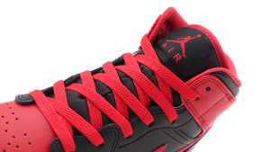 JORDAN BRAND AIR JORDAN 1 MID GS "MICHAEL JORDAN" BLACK/FIRE RED/WHITE 6