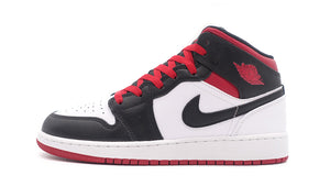 JORDAN BRAND AIR JORDAN 1 MID GS "MICHAEL JORDAN" WHITE/GIM RED/BLACK 3
