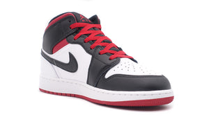 JORDAN BRAND AIR JORDAN 1 MID GS "MICHAEL JORDAN" WHITE/GIM RED/BLACK 5