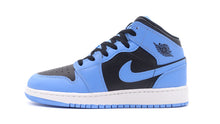 画像をギャラリービューアに読み込む, JORDAN BRAND AIR JORDAN 1 MID GS &quot;MICHAEL JORDAN&quot; UNIVERSITY BLUE/BLACK/WHITE 3
