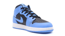 画像をギャラリービューアに読み込む, JORDAN BRAND AIR JORDAN 1 MID GS &quot;MICHAEL JORDAN&quot; UNIVERSITY BLUE/BLACK/WHITE 5