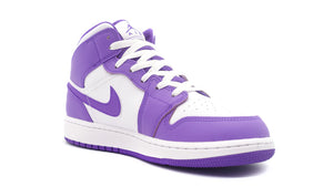 JORDAN BRAND AIR JORDAN 1 MID GS "MICHAEL JORDAN" PURPLE VENOM/WHITE 5