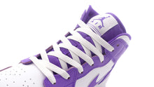 画像をギャラリービューアに読み込む, JORDAN BRAND AIR JORDAN 1 MID GS &quot;MICHAEL JORDAN&quot; PURPLE VENOM/WHITE 6