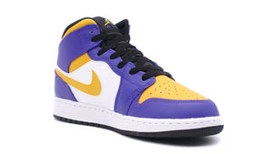 JORDAN BRAND AIR JORDAN 1 MID GS "MICHAEL JORDAN" DARK CONCORD/TAXI/WHITE/BLACK 5
