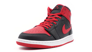 JORDAN BRAND AIR JORDAN 1 MID "MICHAEL JORDAN" BLACK/FIRE RED/WHITE 1