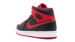 JORDAN BRAND AIR JORDAN 1 MID "MICHAEL JORDAN" BLACK/FIRE RED/WHITE 2