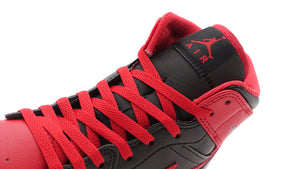 JORDAN BRAND AIR JORDAN 1 MID "MICHAEL JORDAN" BLACK/FIRE RED/WHITE 6