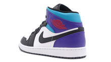 画像をギャラリービューアに読み込む, JORDAN BRAND AIR JORDAN 1 MID &quot;MICHAEL JORDAN&quot; WHITE/BLACK/BRIGHT CONCORD/TRUE RED/UNIVERSITY GOLD/ANTHRACITE 2