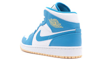 画像をギャラリービューアに読み込む, JORDAN BRAND AIR JORDAN 1 MID &quot;MICHAEL JORDAN&quot; AQUATONE/CELESTIAL GOLD/WHITE 2