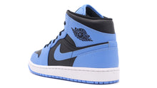 画像をギャラリービューアに読み込む, JORDAN BRAND AIR JORDAN 1 MID &quot;MICHAEL JORDAN&quot; UNIVERSITY BLUE/BLACK/WHITE 2
