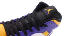 画像をギャラリービューアに読み込む, JORDAN BRAND AIR JORDAN 1 MID &quot;MICHAEL JORDAN&quot; DARK CONCORD/TAXI/WHITE/BLACK 6