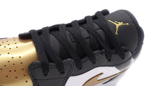 画像をギャラリービューアに読み込む, JORDAN BRAND AIR JORDAN 1 LOW SE GS &quot;MICHAEL JORDAN&quot; BLACK/METALLIC GOLD/WHITE 6