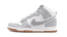 画像をギャラリービューアに読み込む, NIKE DUNK HIGH RETRO UNIVERSITY "CHENILLE SWOOSH" LIGHT SMOKE GREY/PHOTON DUST/LIGHT SMOKE GREY 3