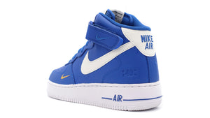 NIKE AIR FORCE 1 MID '07 LV8 BLUE JAY/SAIL/YELLOW OCHRE/WHITE/BLUE JAY/YELLOW OCHRE 2