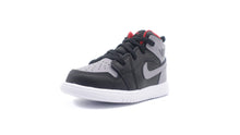 画像をギャラリービューアに読み込む, JORDAN BRAND JORDAN 1 MID ALT TD &quot;MICHAEL JORDAN&quot; BLACK/CEMENT GREY/FIRE RED/WHITE 1