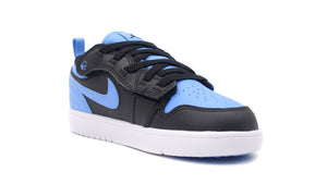 JORDAN BRAND JORDAN 1 LOW ALT PS "MICHAEL JORDAN" BLACK/BLACK/UNIVERSITY BLUE/WHITE 5