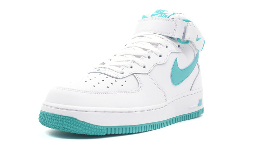ナイキ エアフォース 1 ミッド ホワイト/クリア ジェイドDV0806-102 Nike Air Force 1 Mid '07 