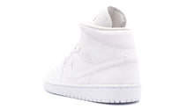 画像をギャラリービューアに読み込む, JORDAN BRAND (WMNS) AIR JORDAN 1 MID &quot;MICHAEL JORDAN&quot; WHITE/WHITE/WHITE 2