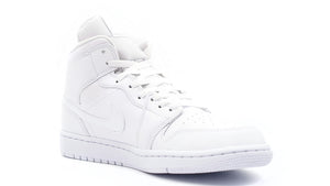 JORDAN BRAND (WMNS) AIR JORDAN 1 MID "MICHAEL JORDAN" WHITE/WHITE/WHITE 5