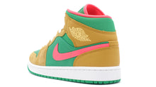 画像をギャラリービューアに読み込む, JORDAN BRAND AIR JORDAN 1 MID SE &quot;MICHAEL JORDAN&quot; CHUTNEY/CELESTIAL GOLD/LUCKY GREEN 2