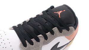 JORDAN BRAND AIR JORDAN 1 LOW SE "MICHAEL JORDAN" BLACK/SUNDIAL/MAGIC EMBER/WHITE 6
