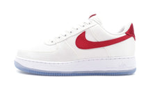 画像をギャラリービューアに読み込む, NIKE (WMNS) AIR FORCE 1 '07 ESS SNKR "SATIN" WHITE/VARSITY RED 3