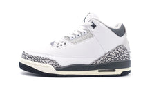 画像をギャラリービューアに読み込む, JORDAN BRAND AIR JORDAN 3 RETRO GS &quot;ANIMAL ICON&quot; &quot;MICHAEL JORDAN&quot; WHITE/BLACK/IRON/LIGHT ASH GREY 3