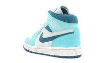 画像をギャラリービューアに読み込む, JORDAN BRAND (WMNS) AIR JORDAN 1 MID SE &quot;MICHAEL JORDAN&quot; BLEACHED TURQ/SKY J TEAL/BARELY GREEN 2