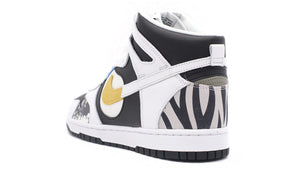 NIKE (WMNS) DUNK HIGH LX BLACK/WHITE/MULTI COLOR 2