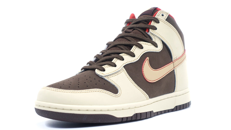 NIKE DUNK HIGH RETRO SE BAROQUE BROWN/SESAME/COCONUT MILK/MYSTIC RED 1