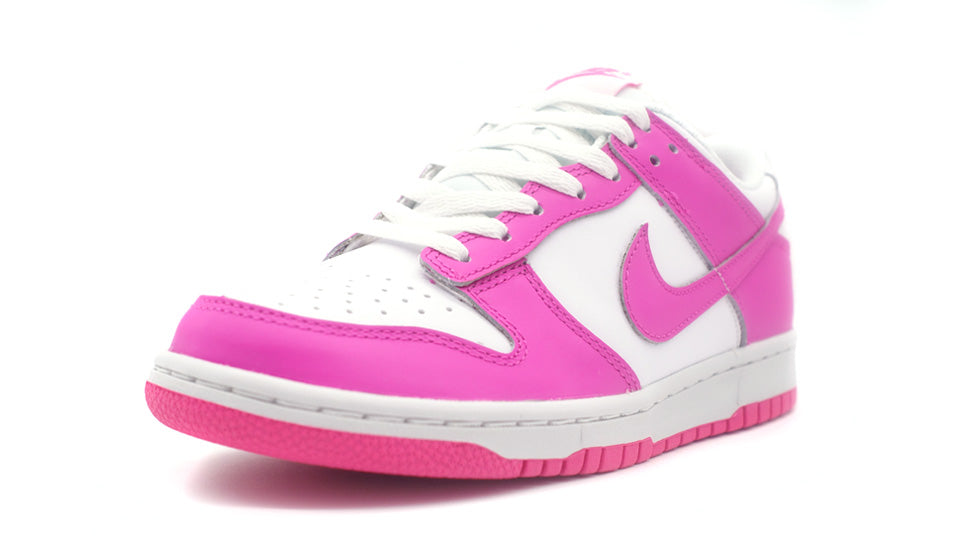 NIKE DUNK LOW GS WHITE/LASER FUCHSIA – mita sneakers
