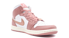 画像をギャラリービューアに読み込む, JORDAN BRAND (WMNS) AIR JORDAN 1 MID SE &quot;MICHAEL JORDAN&quot; RED STARDUST/METALLIC COPPER/WHITE/SAIL 5