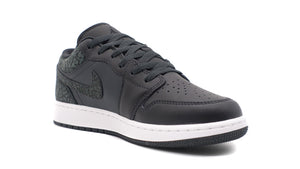 JORDAN BRAND AIR JORDAN 1 LOW GS "BLACK ELEPHANT" "MICHAEL JORDAN" OFF NOIR/BLACK/WHITE/BLACK 5