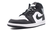 画像をギャラリービューアに読み込む, JORDAN BRAND AIR JORDAN 1 MID SE &quot;BLACK ELEPHANT&quot; &quot;MICHAEL JORDAN&quot; OFF NOIR/BLACK/WHITE/BLACK 1