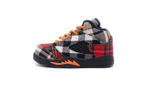 JORDAN BRAND JORDAN 5 RETRO TD "PLAID" "MICHAEL JORDAN" BLACK/TOTAL ORANGE/DARK OBSIDIAN 3