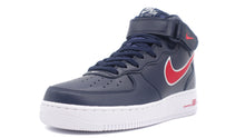 画像をギャラリービューアに読み込む, NIKE (WMNS) AIR FORCE 1 '07 MID "HOUSTON COMETS FOUR-PEAT" OBSIDIAN/UNIVERSITY RED/WHITE/WOLF GREY 1