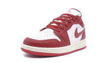 画像をギャラリービューアに読み込む, JORDAN BRAND AIR JORDAN 1 LOW SE GS &quot;MICHAEL JORDAN&quot; WHITE/DUNE RED/LOBSTER/SAIL 1