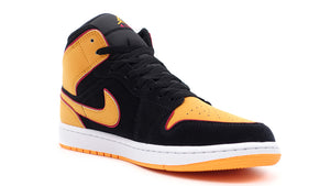 JORDAN BRAND AIR JORDAN 1 MID SE "MICHAEL JORDAN" BLACK/VIVID ORANGE/CARDINAL RED/WHITE 5