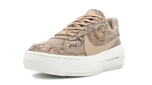 画像をギャラリービューアに読み込む, NIKE (WMNS) AIR FORCE 1 PLT.AF.ORM LV8 "SNAKESKIN" HEMP/HEMP/SAIL 1