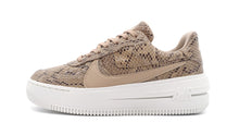画像をギャラリービューアに読み込む, NIKE (WMNS) AIR FORCE 1 PLT.AF.ORM LV8 "SNAKESKIN" HEMP/HEMP/SAIL 3