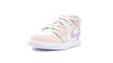 画像をギャラリービューアに読み込む, JORDAN BRAND JORDAN 1 MID ALT TD &quot;MICHAEL JORDAN&quot; PINK WASH/VIOLET FROST/WHITE 1