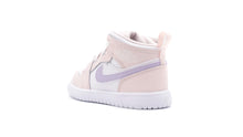 画像をギャラリービューアに読み込む, JORDAN BRAND JORDAN 1 MID ALT TD &quot;MICHAEL JORDAN&quot; PINK WASH/VIOLET FROST/WHITE 2