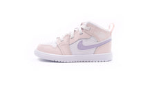 画像をギャラリービューアに読み込む, JORDAN BRAND JORDAN 1 MID ALT TD &quot;MICHAEL JORDAN&quot; PINK WASH/VIOLET FROST/WHITE 3